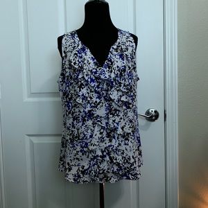 WHBM Sleeveless Shell Sz 10